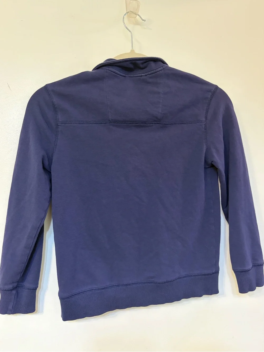 Tommy Bahama Navy Zip-Front Pullover